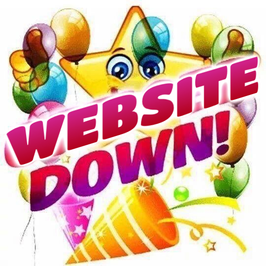 WEBSITE DOWN!